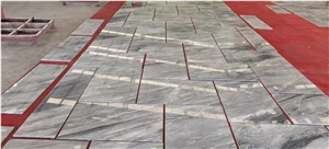 Italy Himalayan Grey Marble Polished Wall Slabs &Floor Tiles