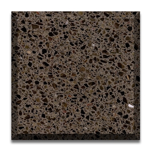 Brown Terrazzo Artificial Stone Flooring Tile