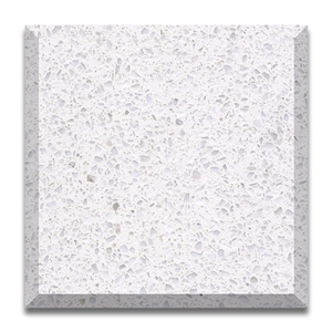 White Terrazzo Slab Floor Tile Artificial Stone