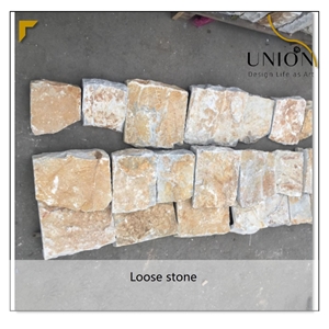 Chinese Natural Random Castle Wall Stones For Exterior Wall