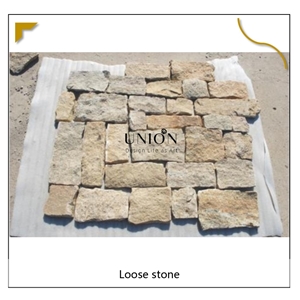 Limestone Loose Stone Veneer Wall Cladding For Exterior Wall