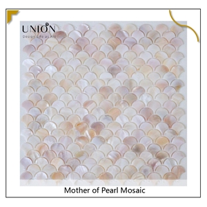 Mother Of Pearl Tiles Shell Mosaic For Interior Wall Decora
