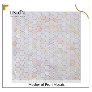 Wall Shell Mosaic Tile Natrual Color Made By Mother Of Pearl