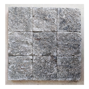 Natural Green Quartzite Floor Paving Tiles Cut Size