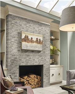 Grey Marble Combination Wall Panel For Wall Design
