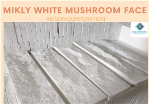 Hot Product Milky White Mushroom Face Wall Paneling