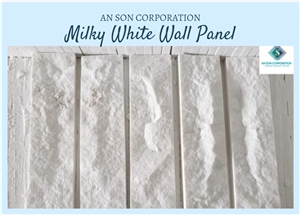 Hot Product Milky White Wall Cladding Panel