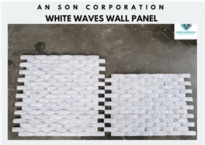 Hot Product White Waves Wall Cladding Panel