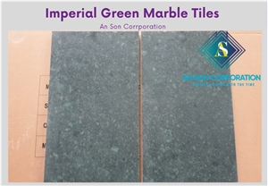 Hot Promotion In January Imperial Green Marble Tiles