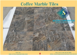 Hot Sale In January Golden Coffee Marble