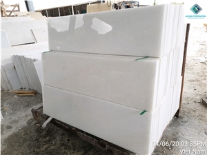 Pure White Marble Steps & Risers Size For Home Decor