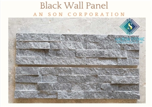 Top Stone Black Wall Cladding Panel