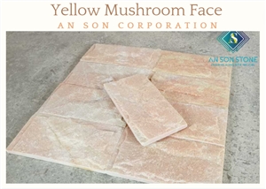 Top Stone Yellow Mushroom Face Wall Cladding Panel