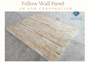 Top Stone Yellow Wall Cladding Panel