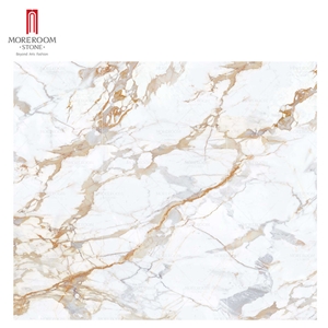 3200*1600 Calacatta Series Porcelain White/Gold/Grey Marble Look Tile