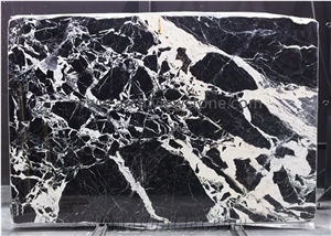 Polished Nero Grand Antique Marble Slabs