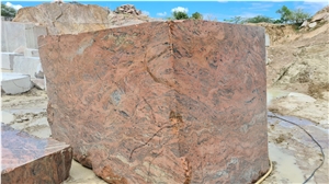 RAJASTHAN RED MULTI Granite Blocks