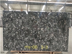 Flower Grey Overlord Bawang Hua Marble In China Stone Market