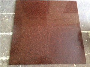 Imperial Red Granite For Kitchen Flooring Tile