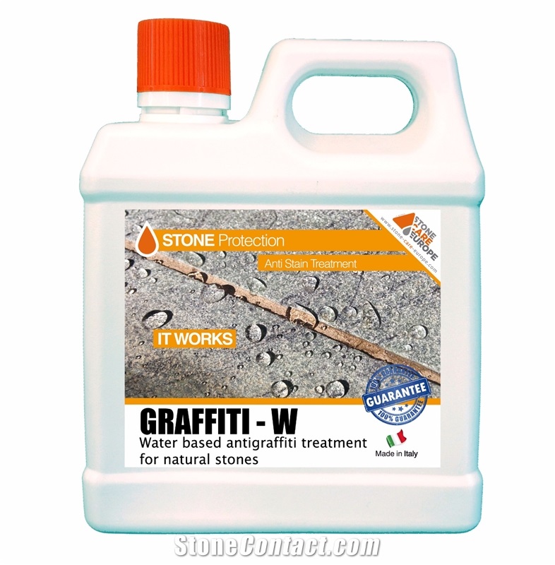 Graffiti W Antigraffiti Water Based Sealer