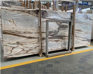Hotsales Bianco Foresta Marble Slabs And Tiles