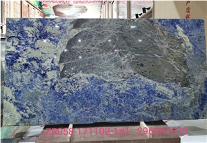 Natural Sodalite Blue Quartzite Slabs