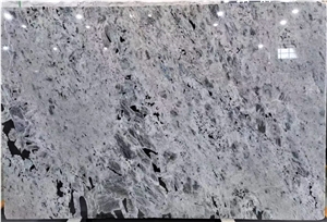 Labradorite Ice Blue Granite Slab