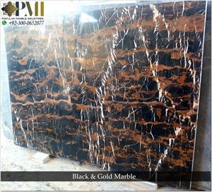 Natural Portoro Marble Cut To Size Tiles