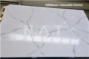 Viet Nam Artificial Calacatta White Marble