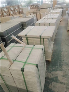 White Marble Bathroom Flooring Tiles Guangxi Stone