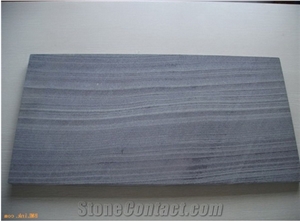 Chinese Purple Wooden Vein Sandstone Tiles  For Indoor