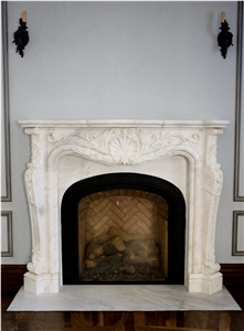 French Style Fireplace Mantel