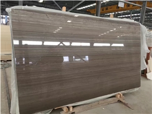 High Quality Polished Coffee Wood Vein Marble For Island Top
