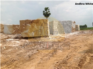 Andhra White Granite Blocks