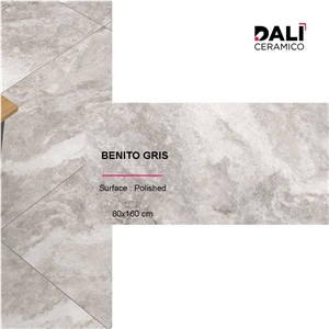 Benito Gris - Polished Porcelain Tiles