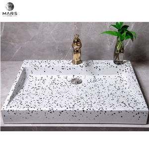 Inorganic Concrete Terrazzo Stone Bathroom Toilet Washbasin