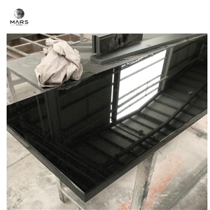 China Natural Stone Pure Black Granite Shanxi Black Granite