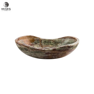 Factory Supply Cheap Colorful Stone Oval Onyx Sink Basin