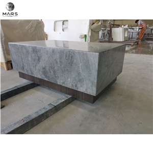 High Quality Customized Natural Grey Marble Table