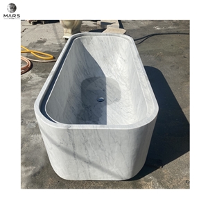 High Quality Hand Carved Engineered Bath Tub