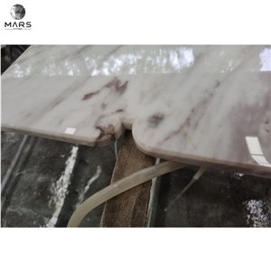 High Quality Importing Volakas White Marble Kitchen Top