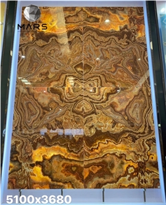 High Quality Natural Choice Tiger Tile Onyx Stone