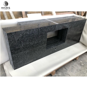 High Quality Steel Grey Granite Natural Stone Vanity Tops