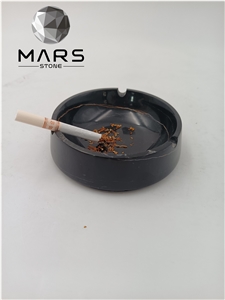 Natural Marble Stone Handmade Crafts Unique Ashtray