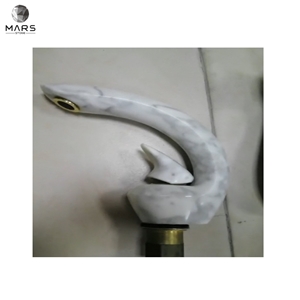 New Design White Marble Stone Tiles Product For Faucet