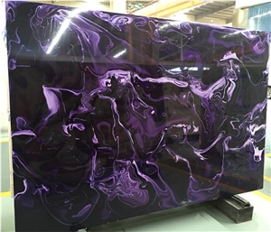 Popular High Quality Artificial Onyx Man Made Slab Panels