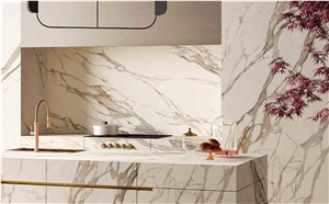 Calacatta Oro Marble Slabs Italy Gold Marble Tile