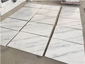Hot Sale Guangxi White Marble Flooring Tile