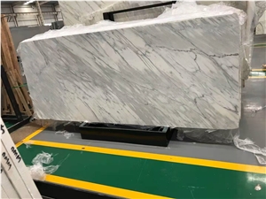 Snow White Marble Polished  Marble Wall Tile