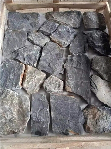 Black And Rusty Flagstone Loose Stone Hardscape